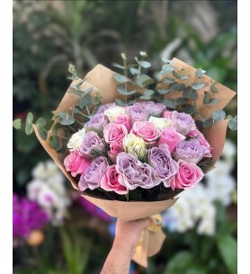 Pembe Gül Buketi