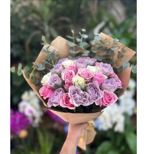 Pembe Gül Buketi
