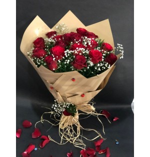 Kırmızı Gül Buketi