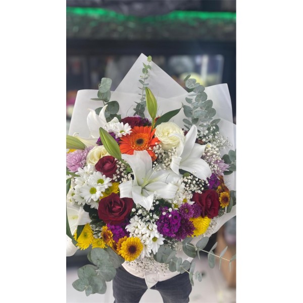 Lilyumlu Karışık Buket VIP