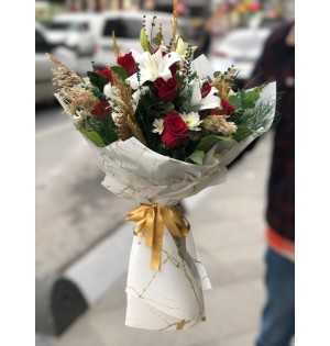 Gül, Lilyum Buketi 2