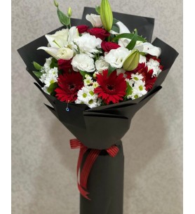 Lilyumlu Karışık Buket 