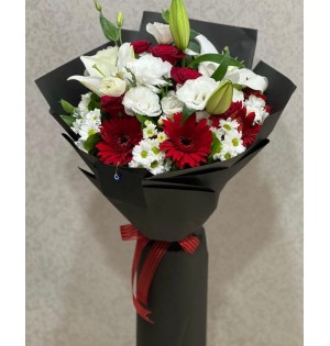 Lilyumlu Karışık Buket 