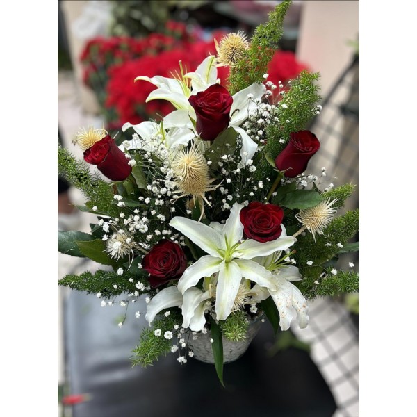 Gül Lilyum Aranjman